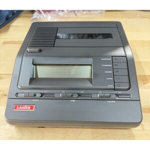 Lanier VoiceWriter 160 Dictation Transcriber VW-160 w/ Manual Untested AS-IS